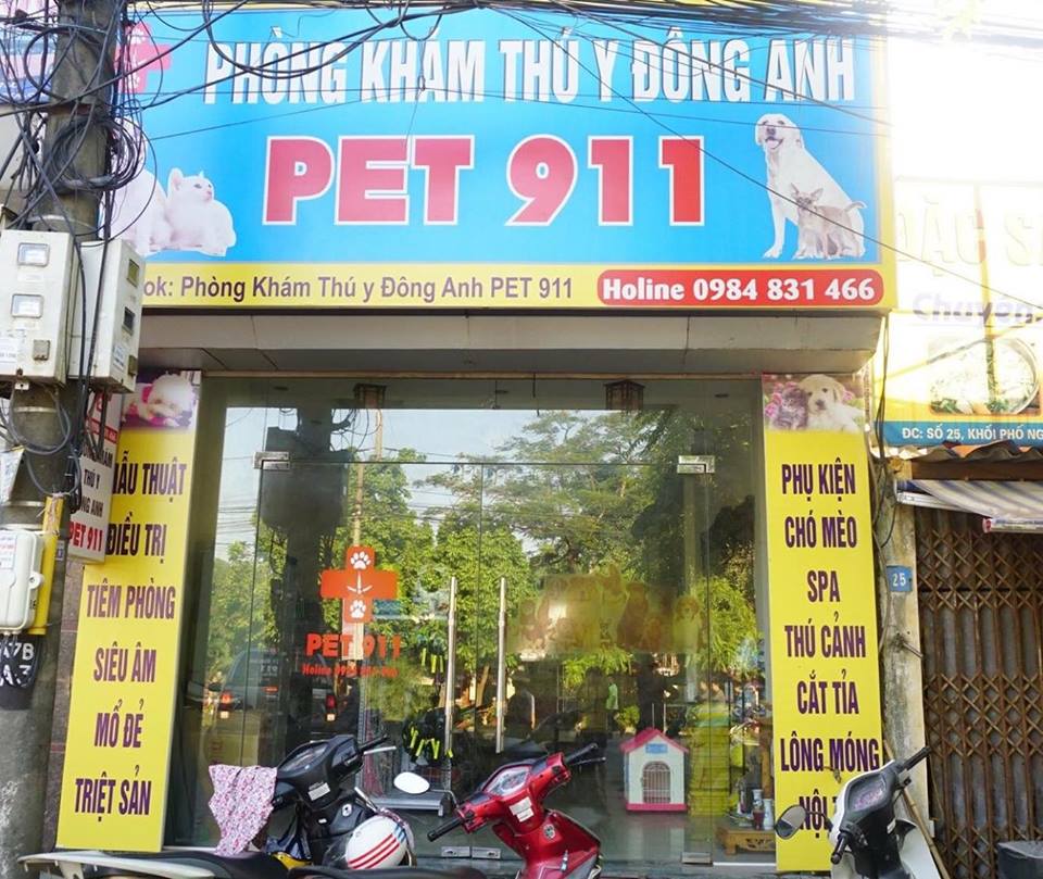 Phòng khám thú y Đông Anh Pet 911
