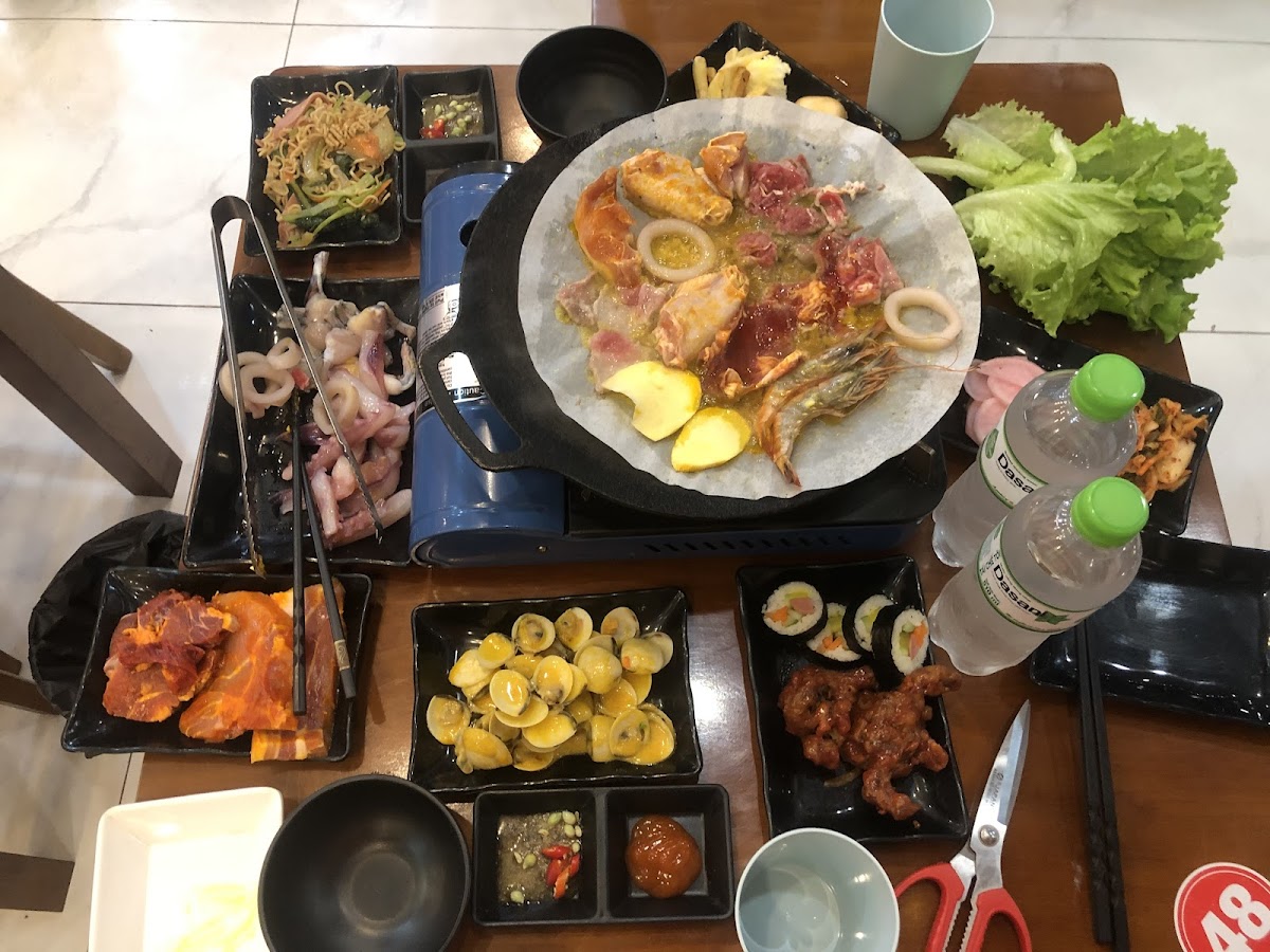 buffet lẩu nướng