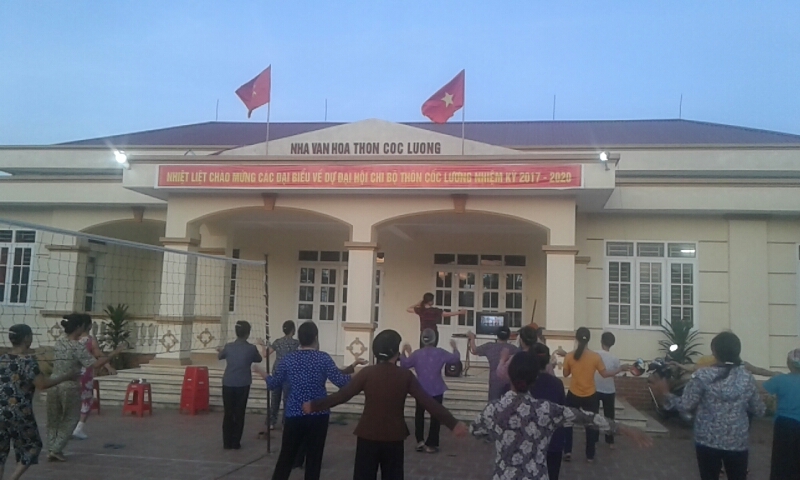 Nhà Văn Hóa Thôn Cốc Lương