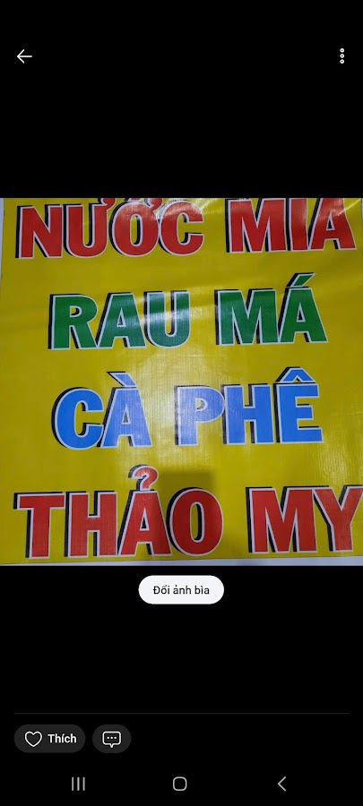 Cafe thảo my