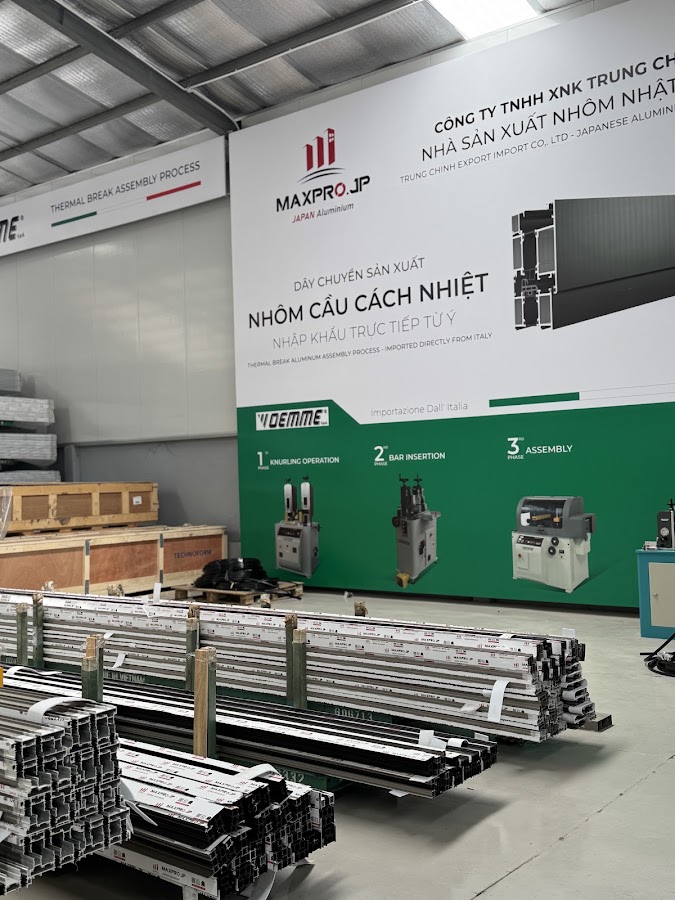 Nhà máy nhôm cầu ALVERO Nhật Bản
