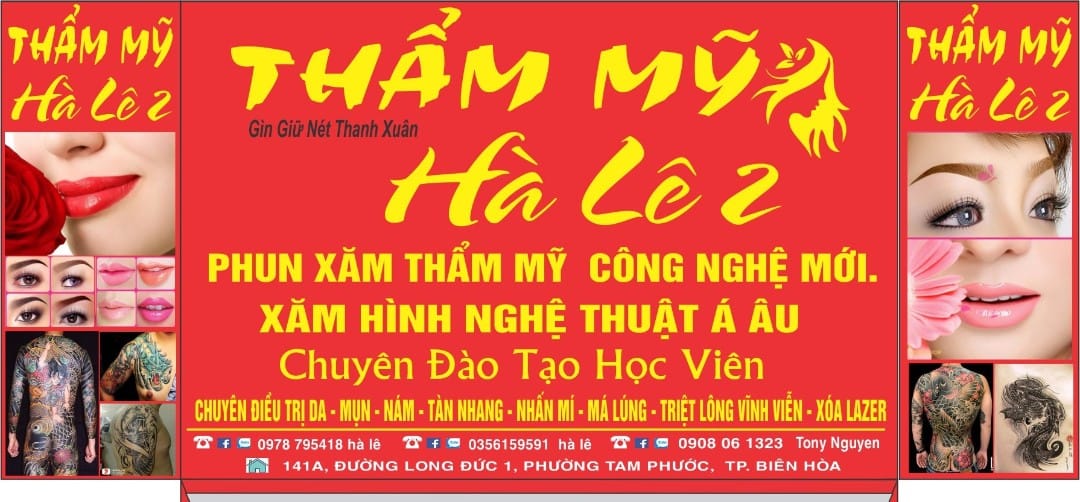 Học viện phun xăm HÀ LÊ | Phun Xăm Uy Tín Biên Hoà | Đào Tạo Phun Xăm Uy Tín Biên Hoà
