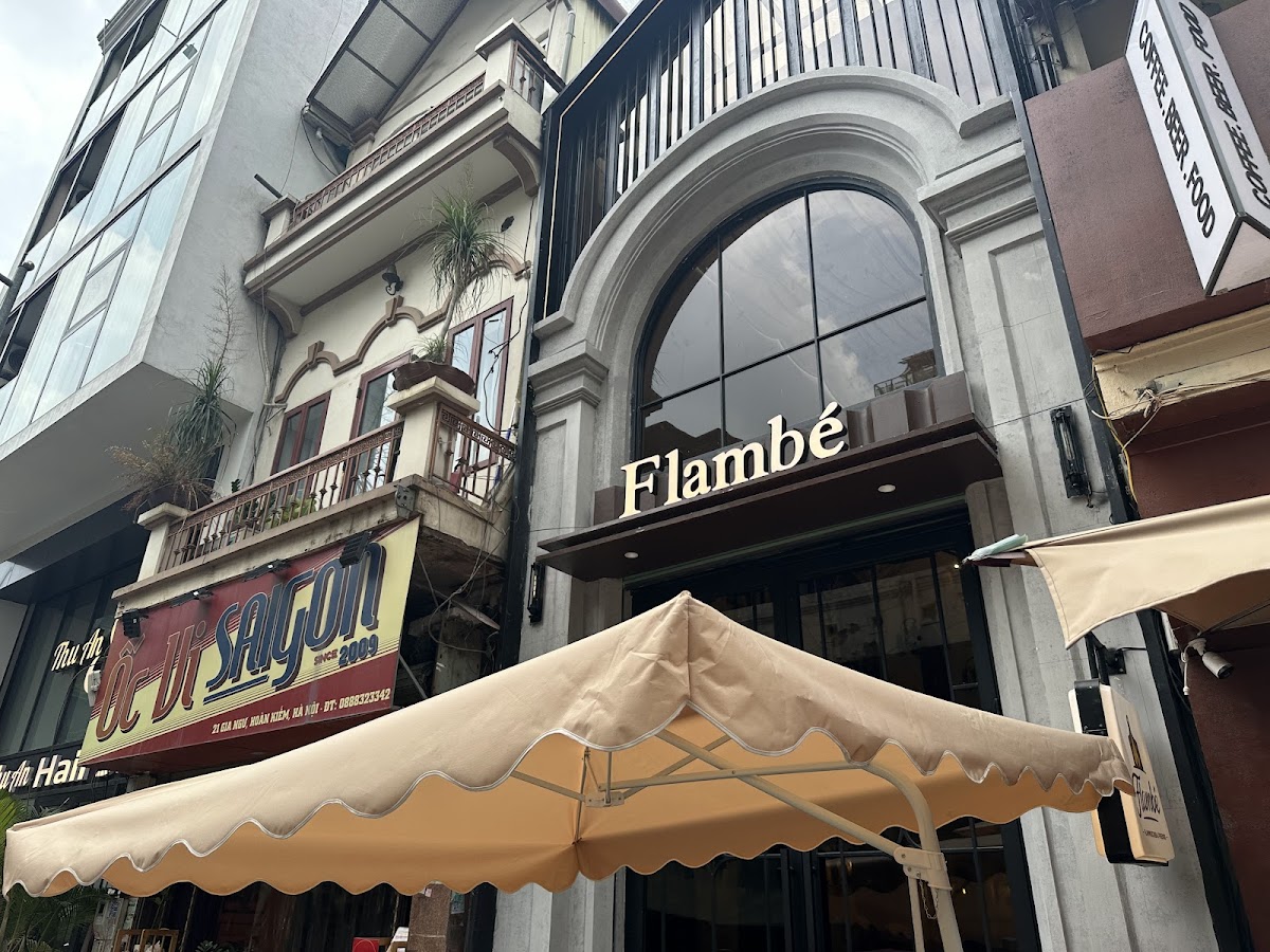 Flambé - First Flammkuchen restaurant in Vietnam