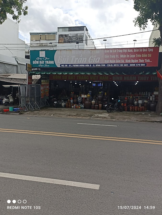 Gốm sứ thủy tinh Bùi Trần Gia