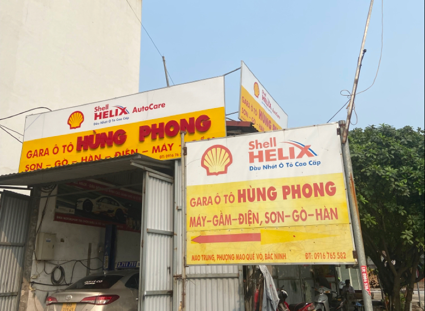 Gara ô tô Hùng Phong