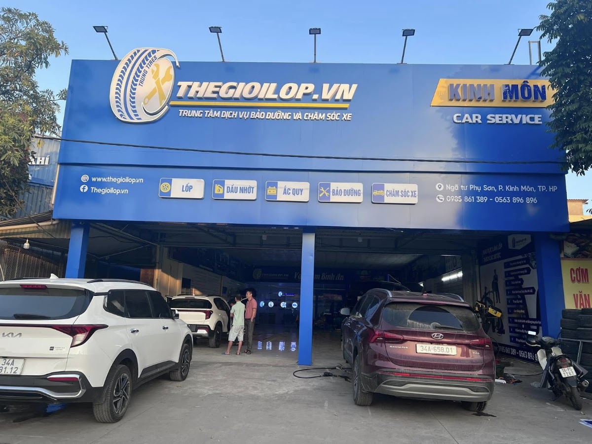 Thegioilop.vn Kinh Môn - Chuyên Lốp Ô Tô , Bảo Dưỡng , Cứu Hộ Lốp , Ắc Quy Ô Tô