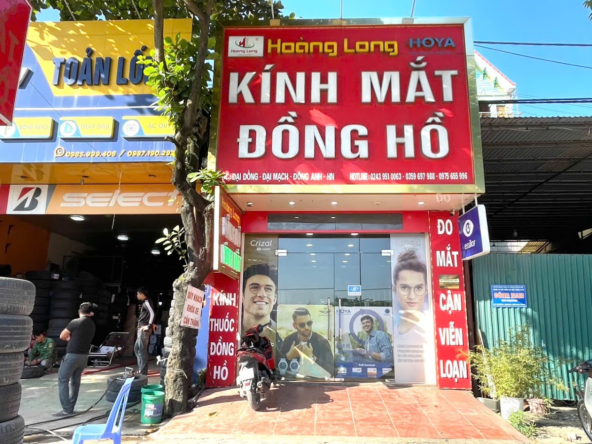 Kính Mắt Đồng Hồ Hoàng Long