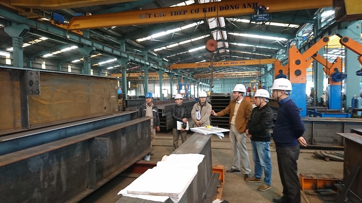 Nhà Máy Kết Cấu Thép Cơ Khí Đông Anh