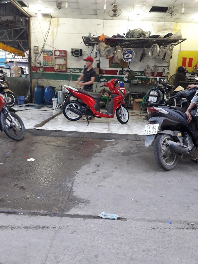 Cửa hàng dịch vụ bảo dưỡng xe máy Trung Hậu