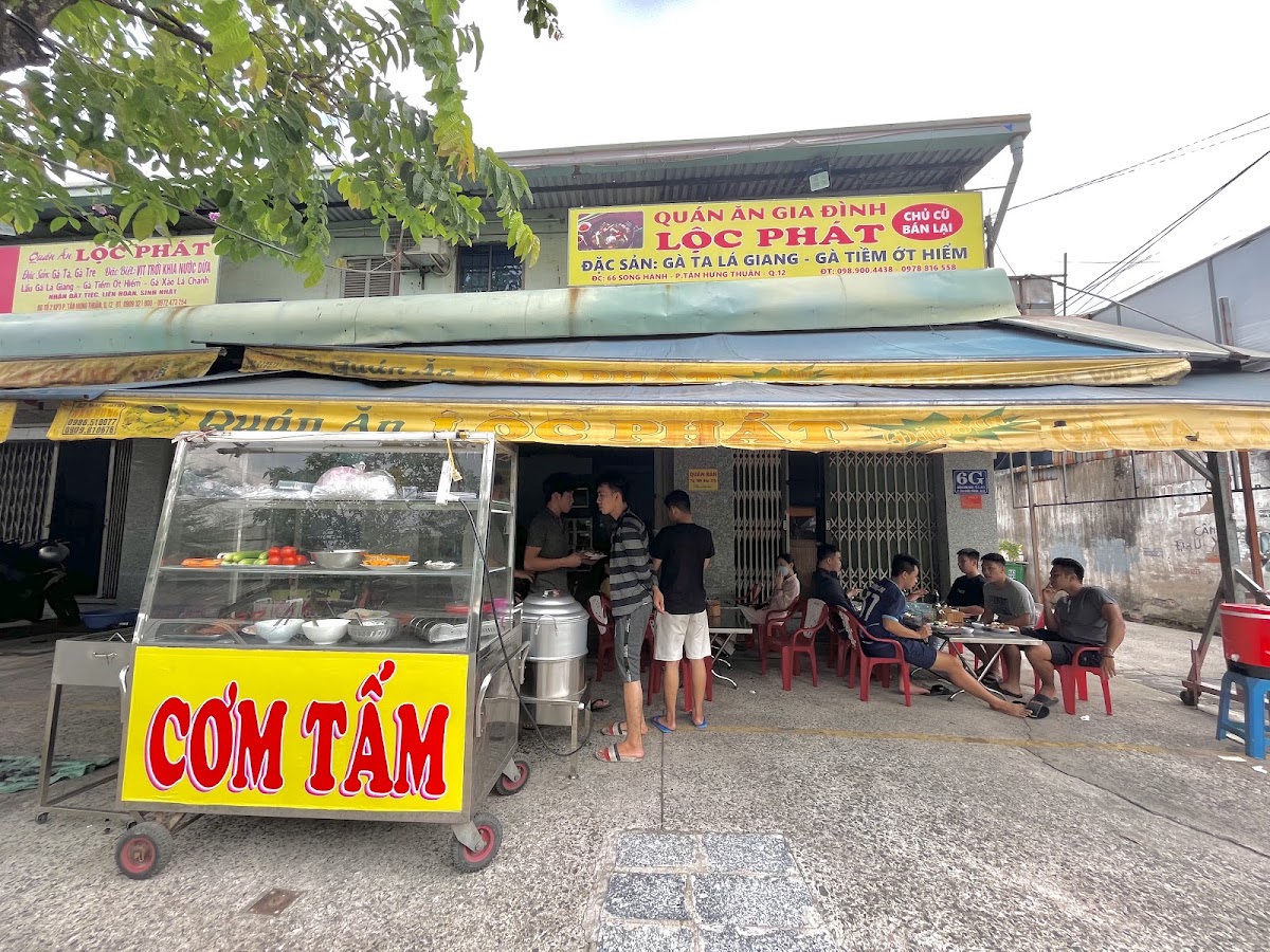 Quán cơm tấm lộc phát