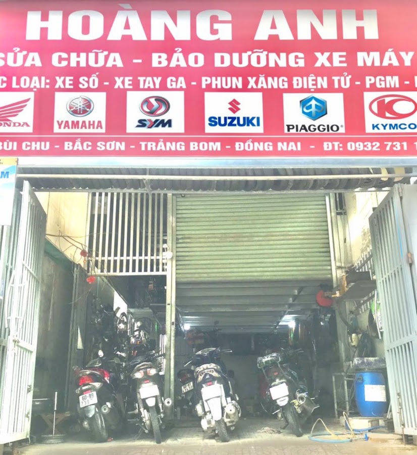 Tiệm sửa xe Hoàng Anh