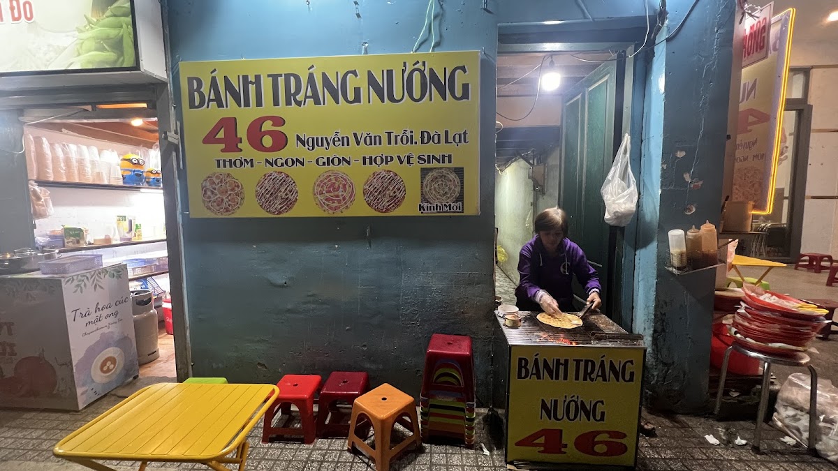 Bánh tráng nướng Cô Hương 46 Nguyễn Văn Trỗi