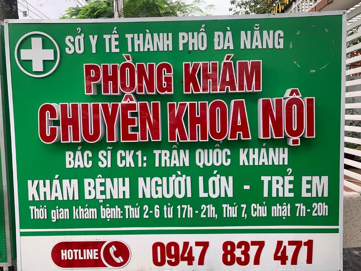 Phòng Khám chuyên khoa Nội -BS CKI Trần Quốc Khánh