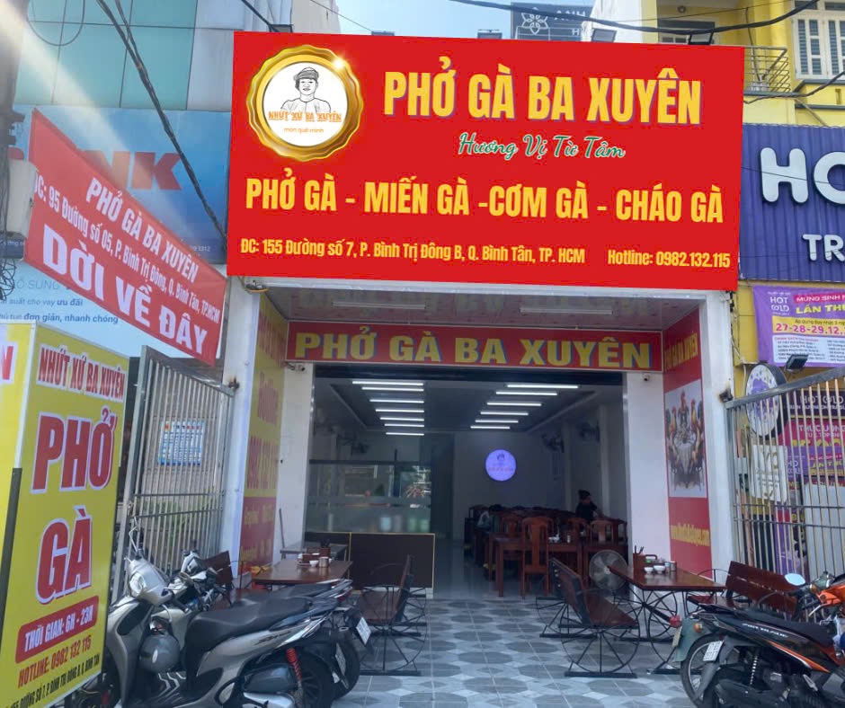 PHỞ GÀ BA XUYÊN