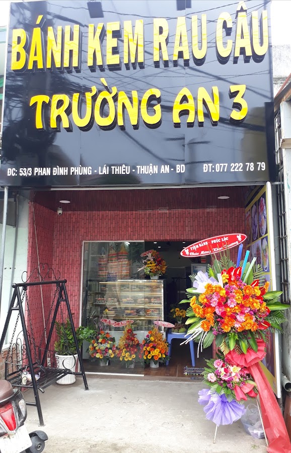 Bánh Kem Rau Câu Trường An 3