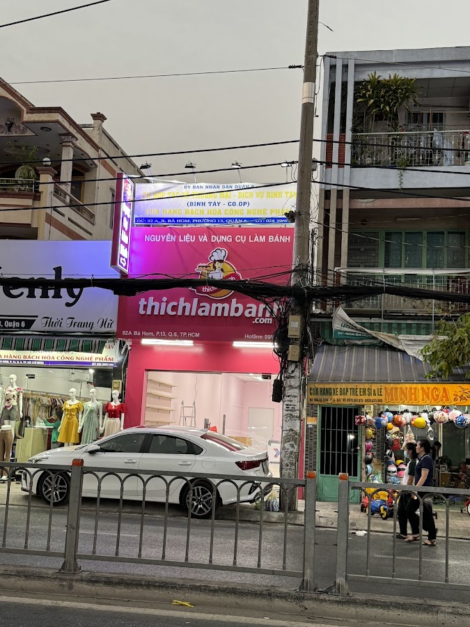 Thích Làm Bánh Quận 6 - Dụng cụ và nguyên liệu làm bánh