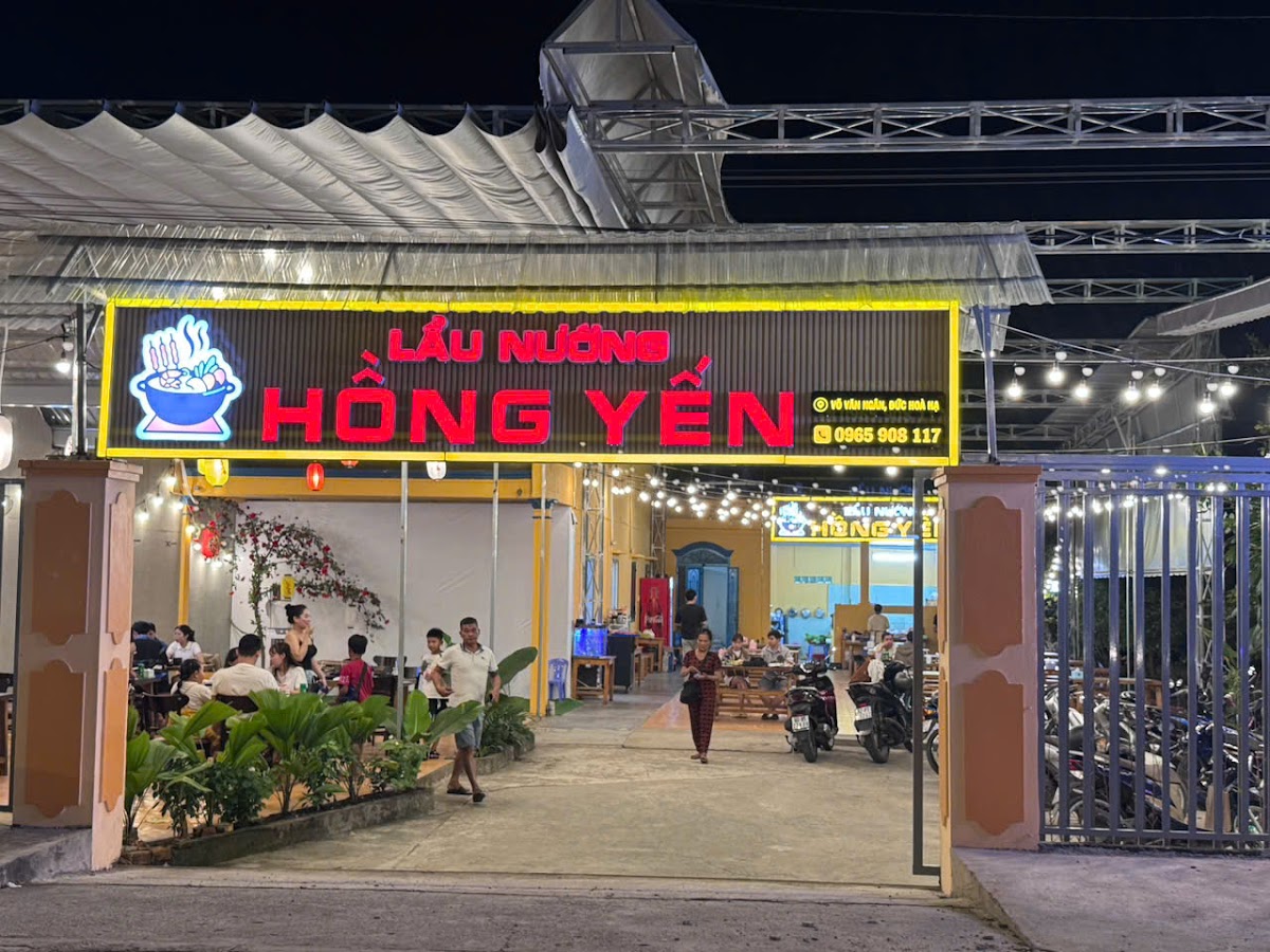 Quán Lẩu Nướng Hồng Yến – Cơm Trưa Hồng Yến Bình Dân - Quán ngon Đức Hòa - Đức Huệ