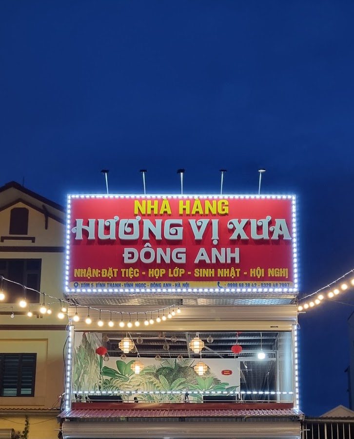 Nhà hàng Hương Vị Xưa Đông Anh