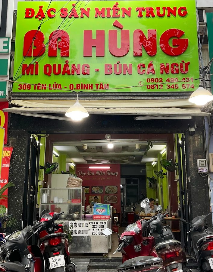 Đặc Sản Miền Trung Ba Hùng