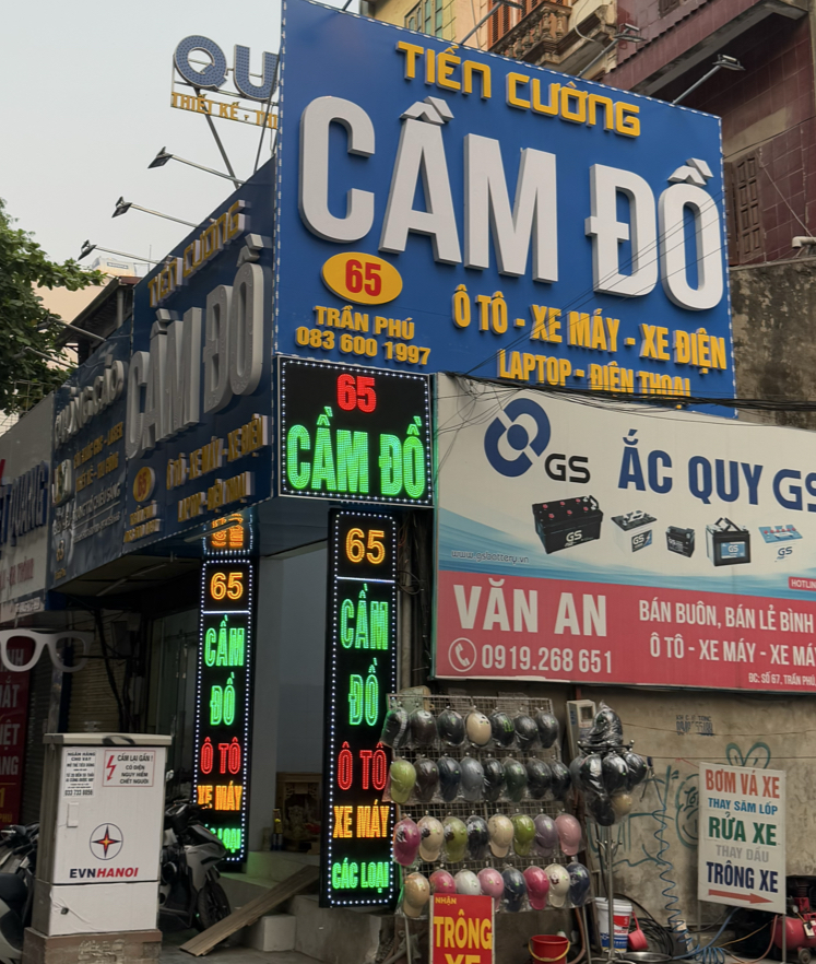 Cầm Đồ Tiến Cường - 65 Trần Phú - Hà Đông