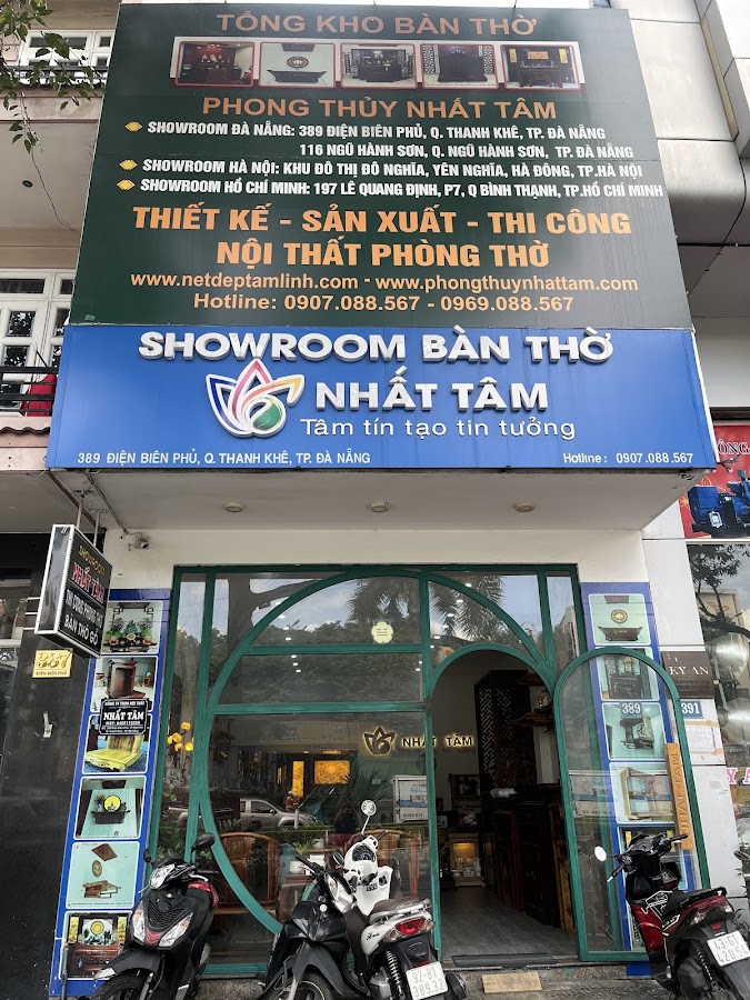 Bàn Thờ Phong Thủy Nhất Tâm