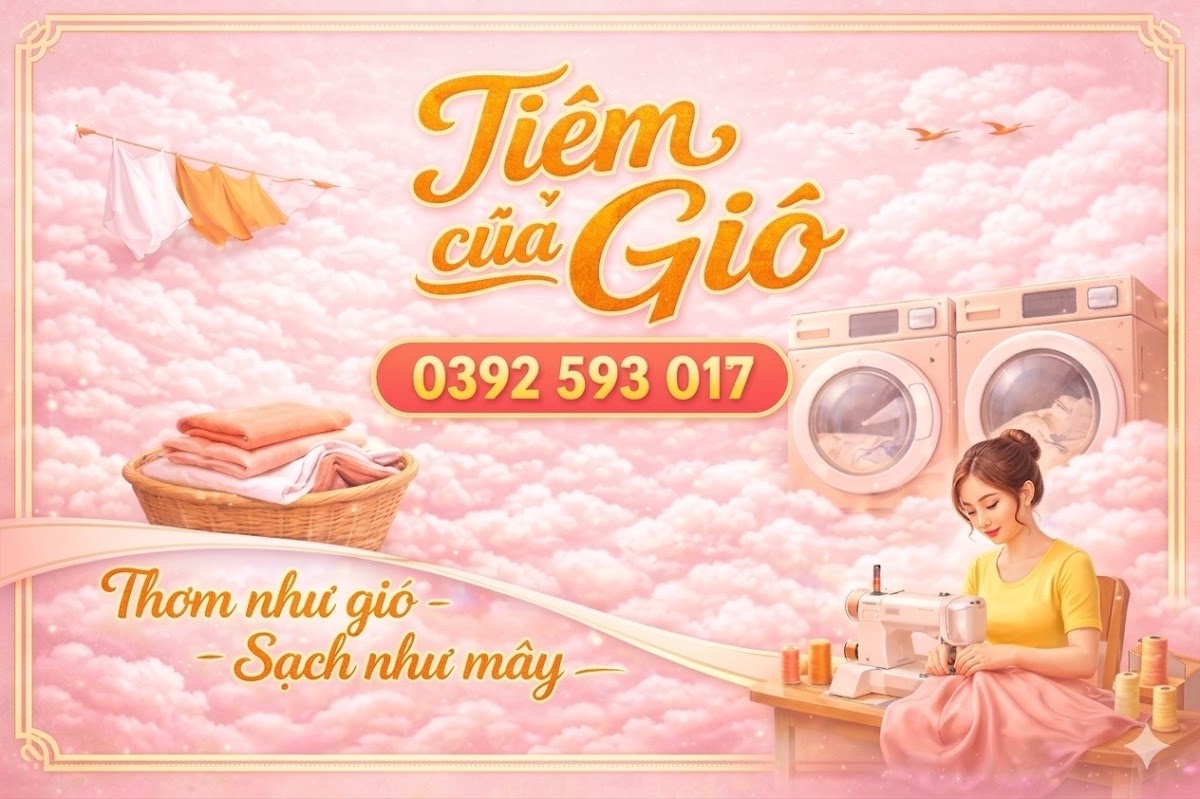 Tiệm Giặt Sấy Của Gió
