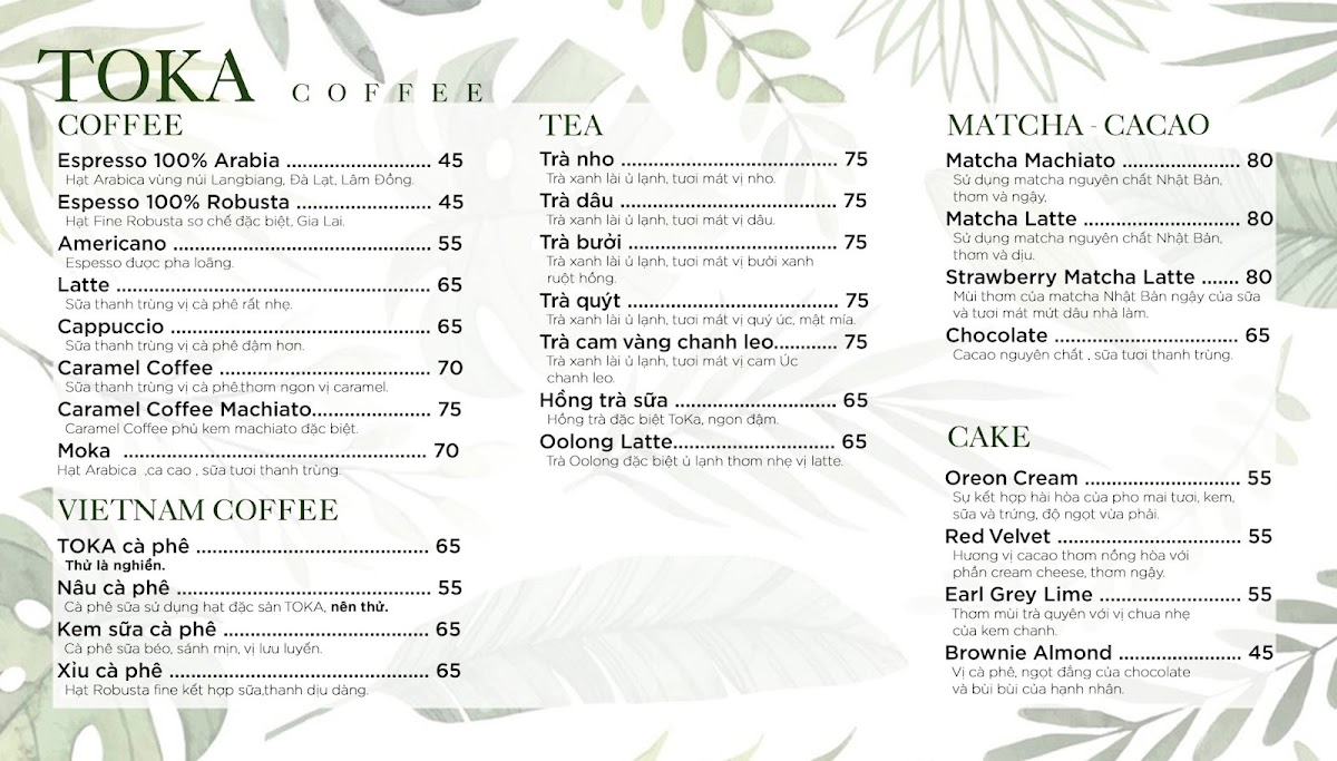 TOKA COFFEE