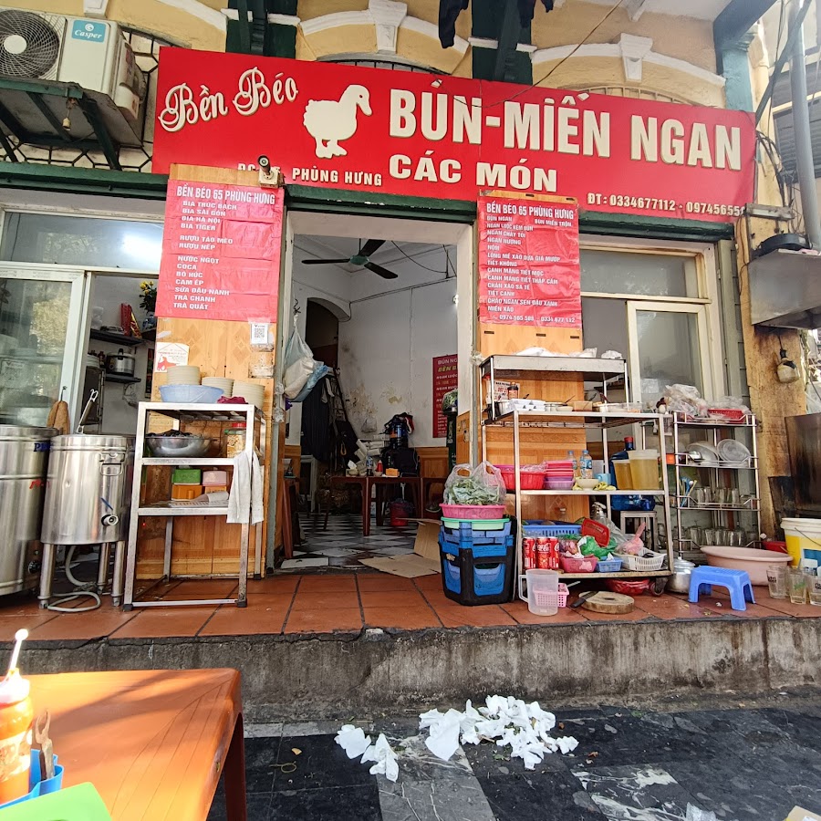 Quán bún ngan Bền Béo