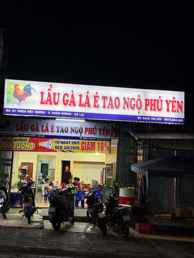 Lẩu Gà Lá É Tao Ngộ Phú Yên - Triệu Việt Vương