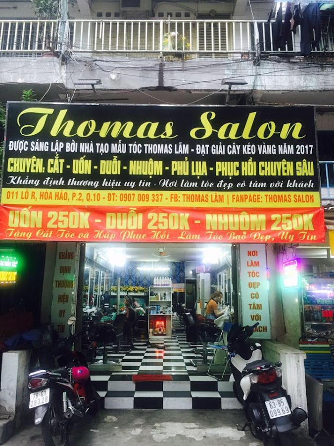 Thomas Salon - Làm Tóc Nam Nữ Rẻ Đẹp Quận 10