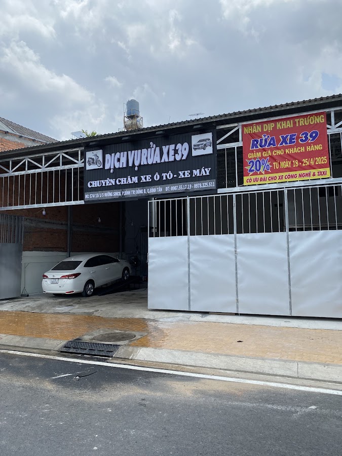 Rửa xe 39