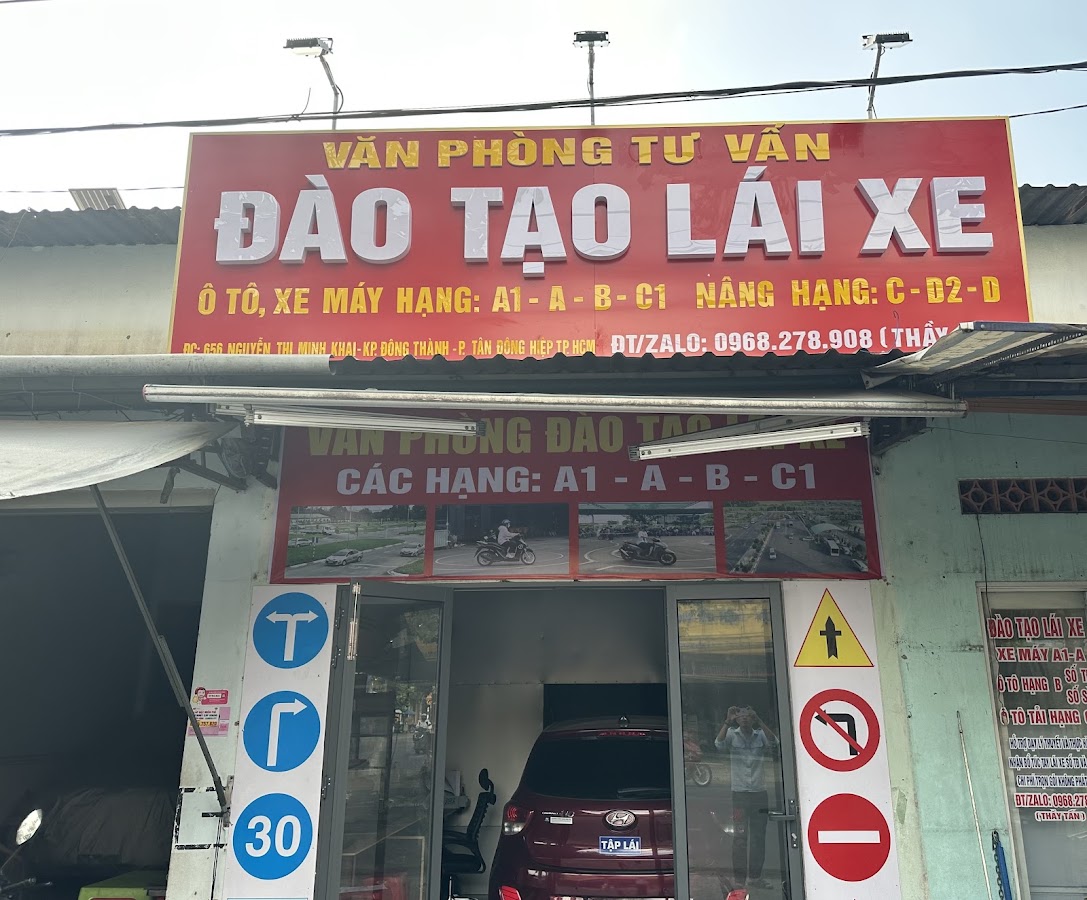 VĂN PHÒNG GHI DANH ĐÀO TẠO LÁI XE (Thầy Tấn)