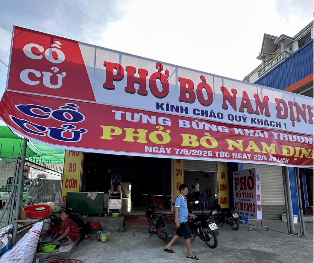 Phở Bò Cơm Rang Cồ Cử