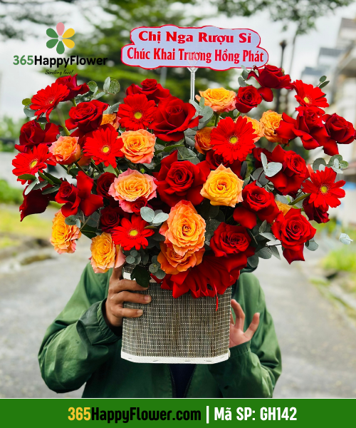 365HappyFlower - Hoa Khai Trương Sinh Nhật TP Uông Bí