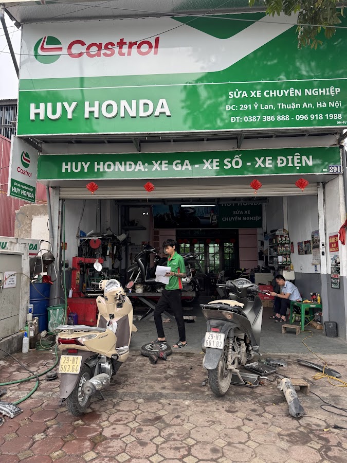 Sửa xe máy huy honda