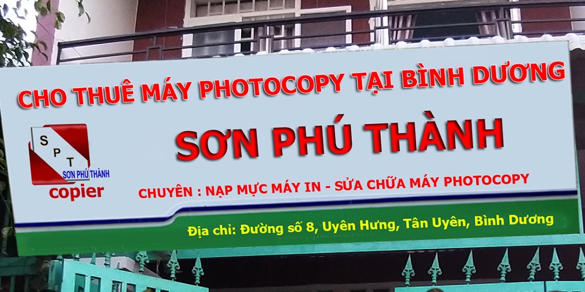 CHO THUÊ MÁY PHOTOCOPY TẠI BÌNH DƯƠNG - SPT Co. ltd