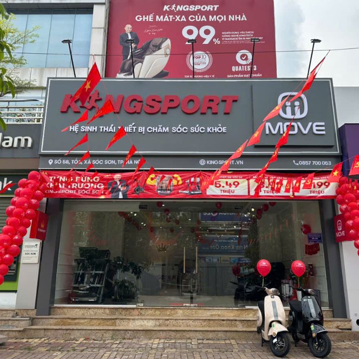 Ghế Massage, Máy Chạy Bộ Kingsport Sóc Sơn
