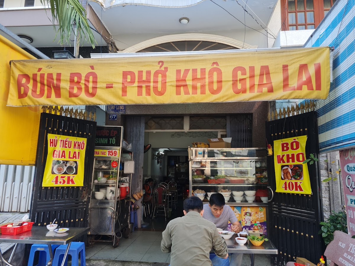 Bún bò phở khô gia lai
