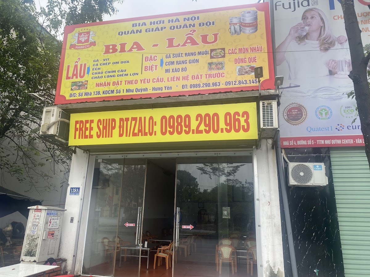 Quán bia hơi HN GIáp Quân Đội (Bia Ông Dừ)