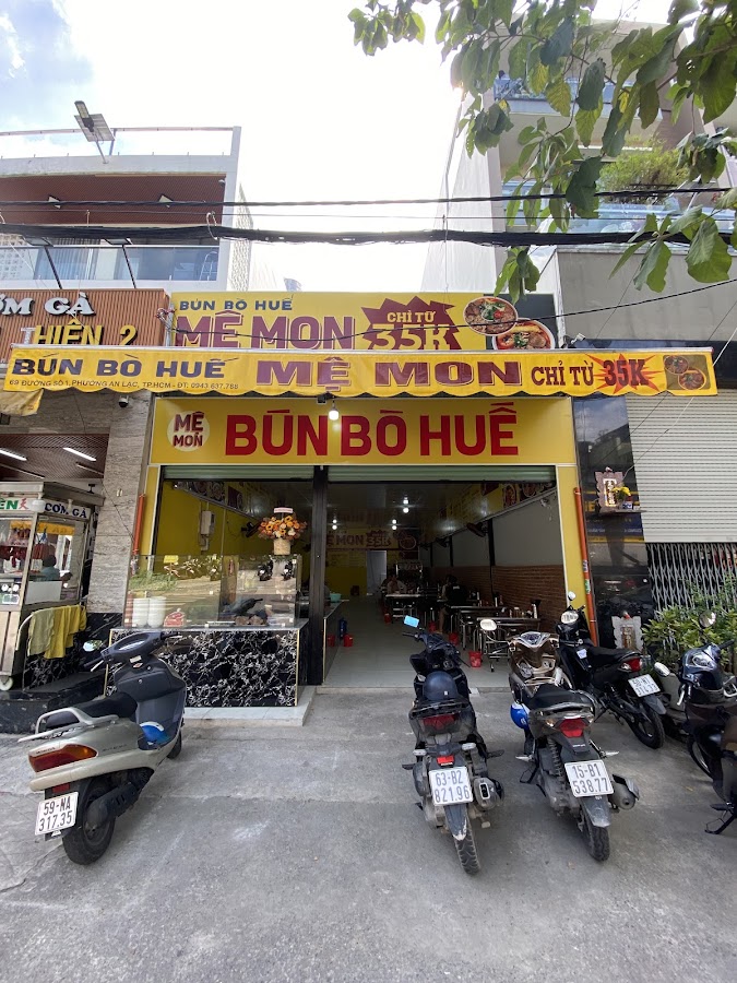 Mệ Mon Bún Bò Huế Bình Tân