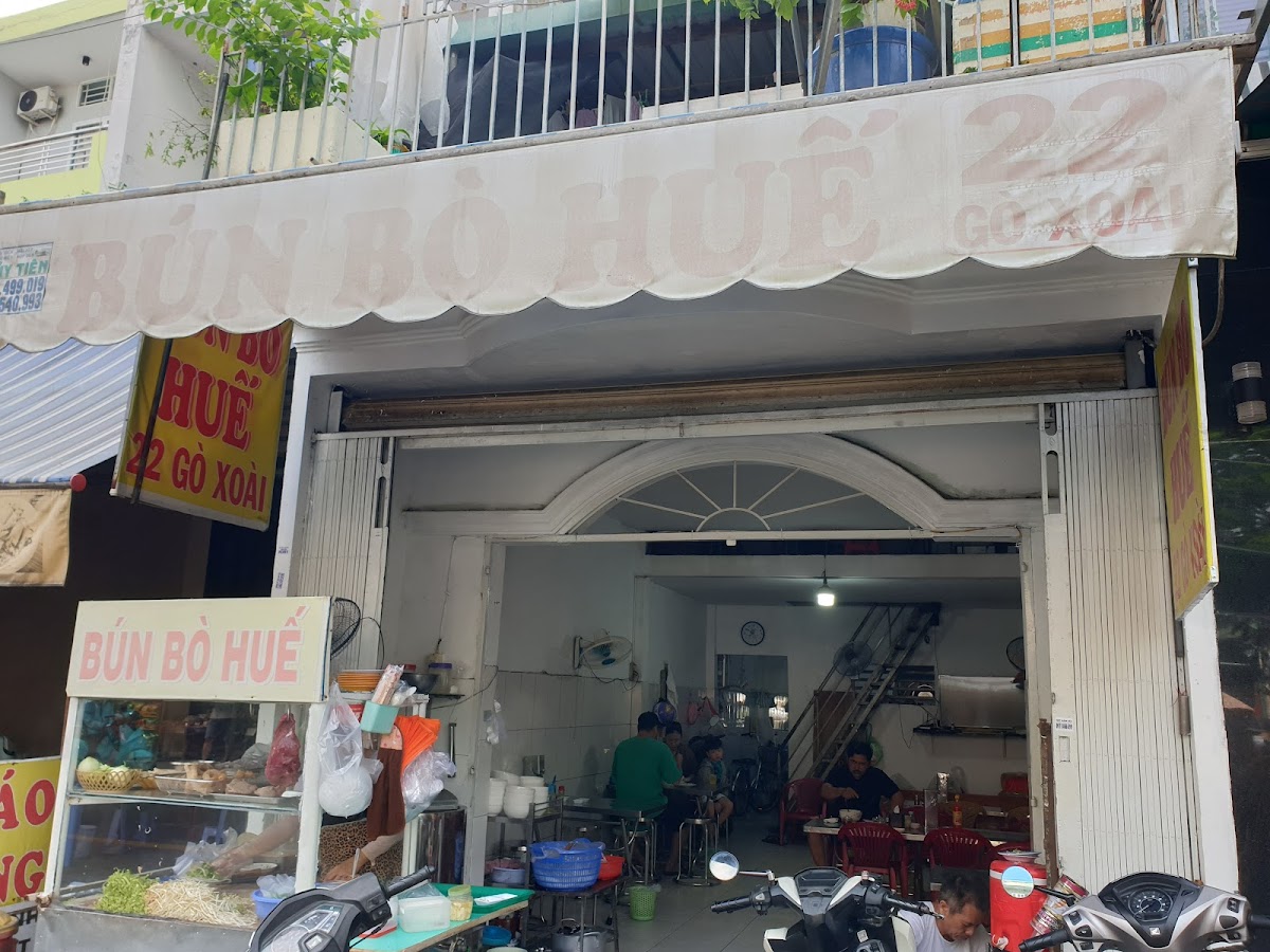 Bún bò huế 22 Gò Xoài