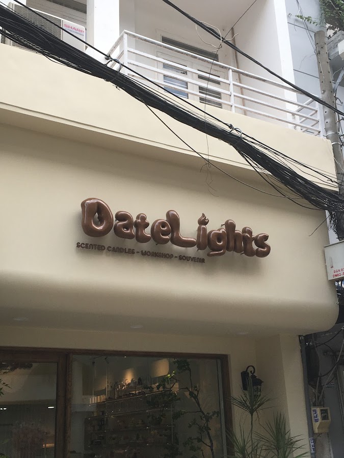 Nến Thơm Datelights Candle - Workshop