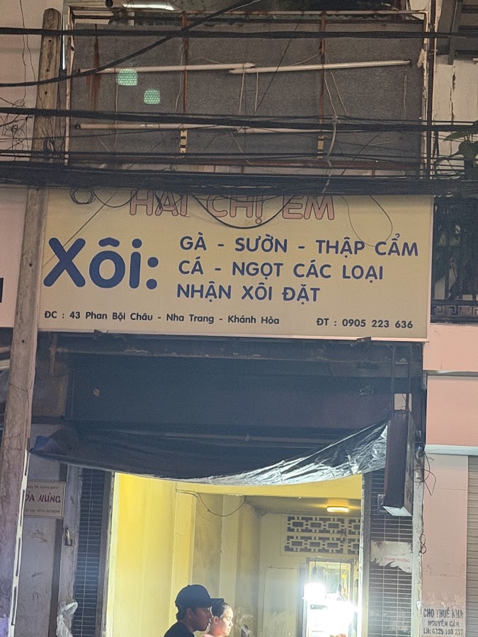 Quán xôi Hai chi em sinh đôi