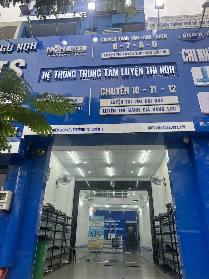 Trung Tâm Luyện Thi Tuyển Sinh Vào Lớp 10 - Đại Học | NQH Lý Chiêu Hoàng - Quận 6