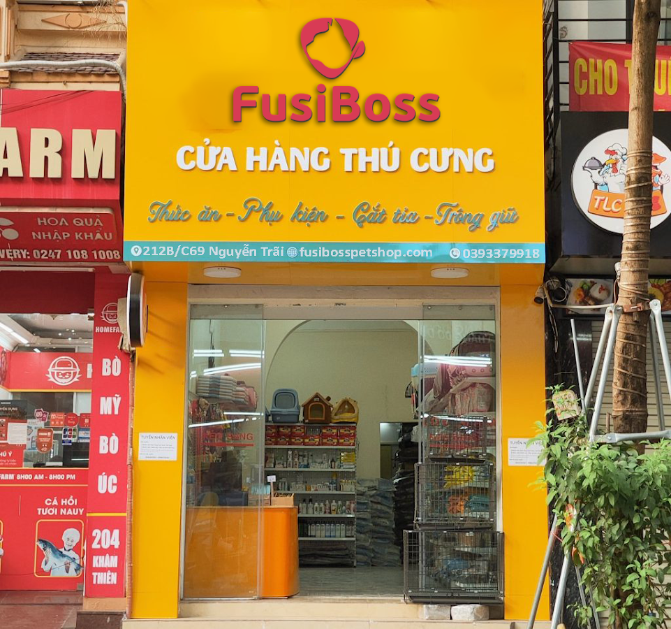 Fusiboss - Thức ăn và đồ chơi thú cưng