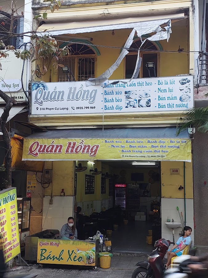 Quán Hồng Bánh Xèo - Nem Lụi - Bò Lá Lốt 318 Phạm Cự Lượng - Đà Nẵng