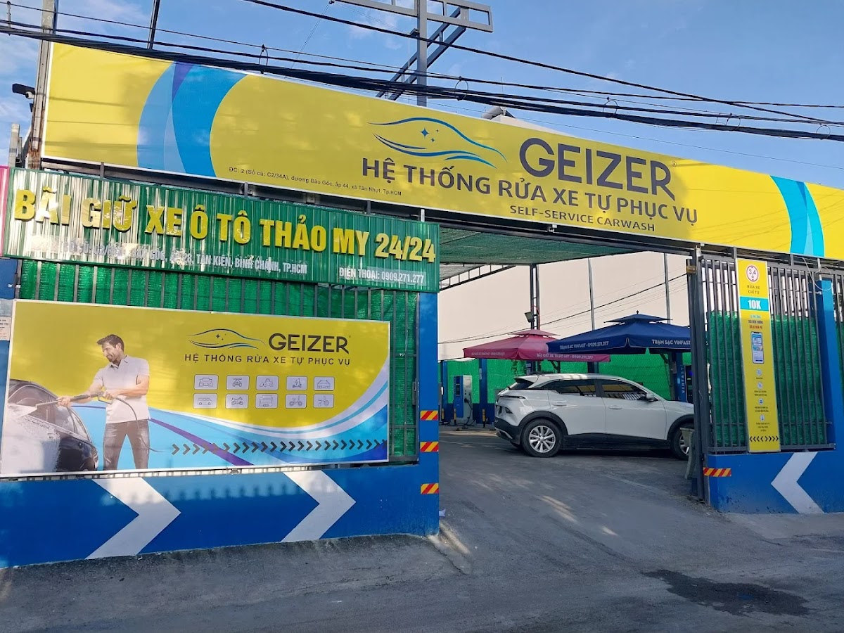 GEIZER Rửa Xe (Self-service car wash) 02 Bàu Gốc