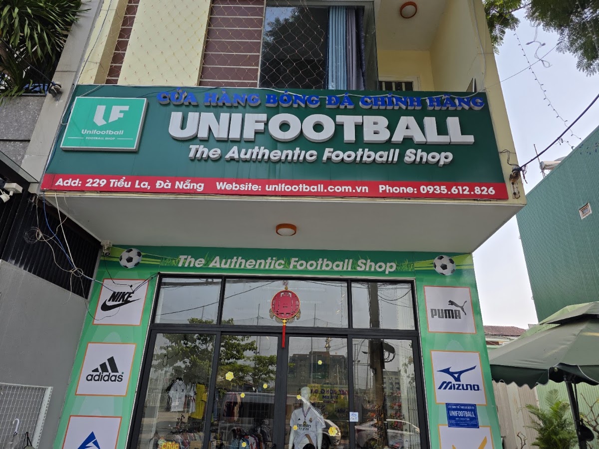 Unifootball - Giày bóng đá chính hãng Đà Nẵng