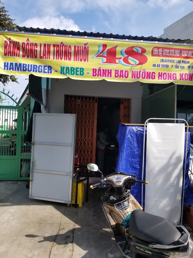 Bánh bông lan trứng muối TRANG THANH
