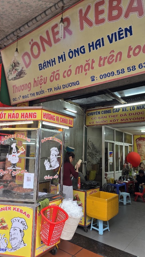 Doner Kebab Bánh Mì Ông Hai Viện
